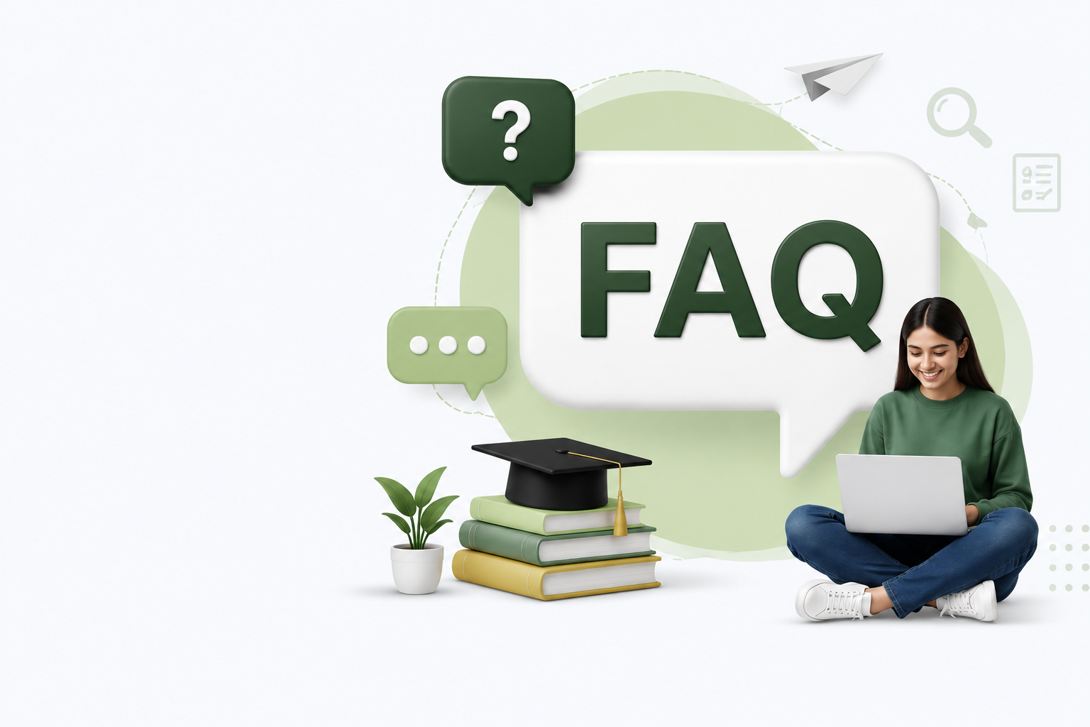 FAQ Frequently Asked Questions illustration